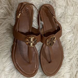 Tory Burch, Bryce flat thong sandal, sz 9.5, with box!